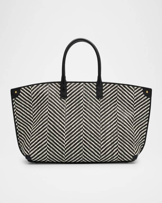Ai Small Braided Leather Shoulder Bag